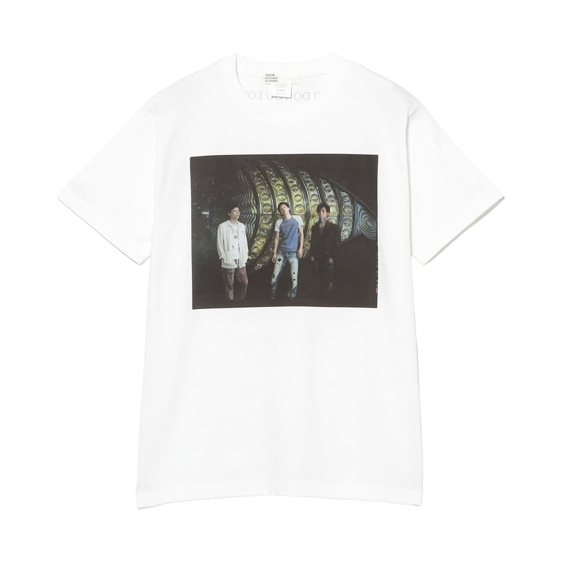 58-04-0444-191 Beams Tokyo Cultuart by Beams x Newfolk Who Do You Love T-Shirt White
