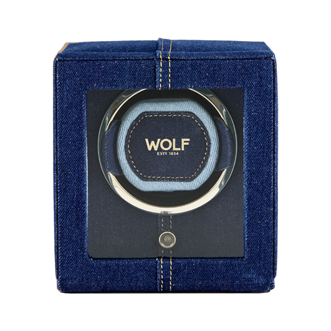 461132 Wolf 1834 Cub Single Winder with Cover Denim