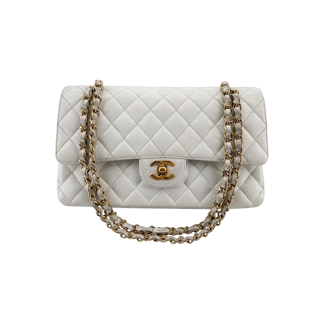 ITW87MB2AJOG Chanel Classic Caviar Medium Shoulder Bag
