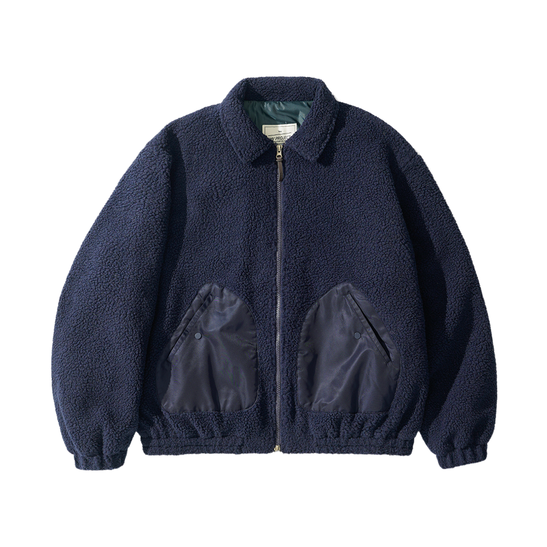 더블유브이프로젝트 시더 플리스 자켓 네이비 JJOT7877(WV PROJECT Cider Fleece Jacket Navy JJOT7877)