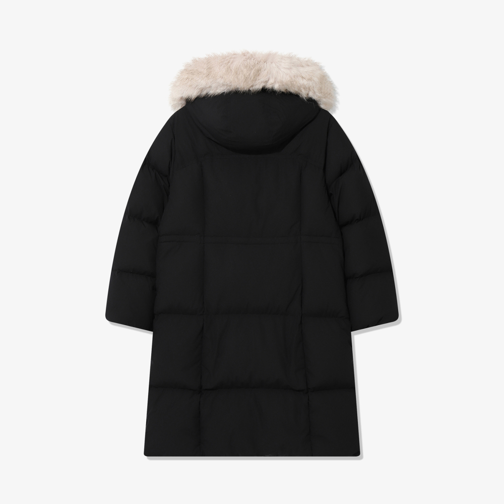 [5% 적립] 휠라 여성 프리미엄 롱다운 블랙([5% 적립] FILA Women Premium Long Down Black) - 2