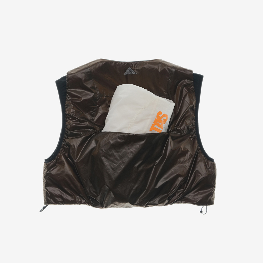 타스 어센트 신슐레이트 패딩 조끼(TAS Ascent Thinsulate Padded Vest Brown) - 6