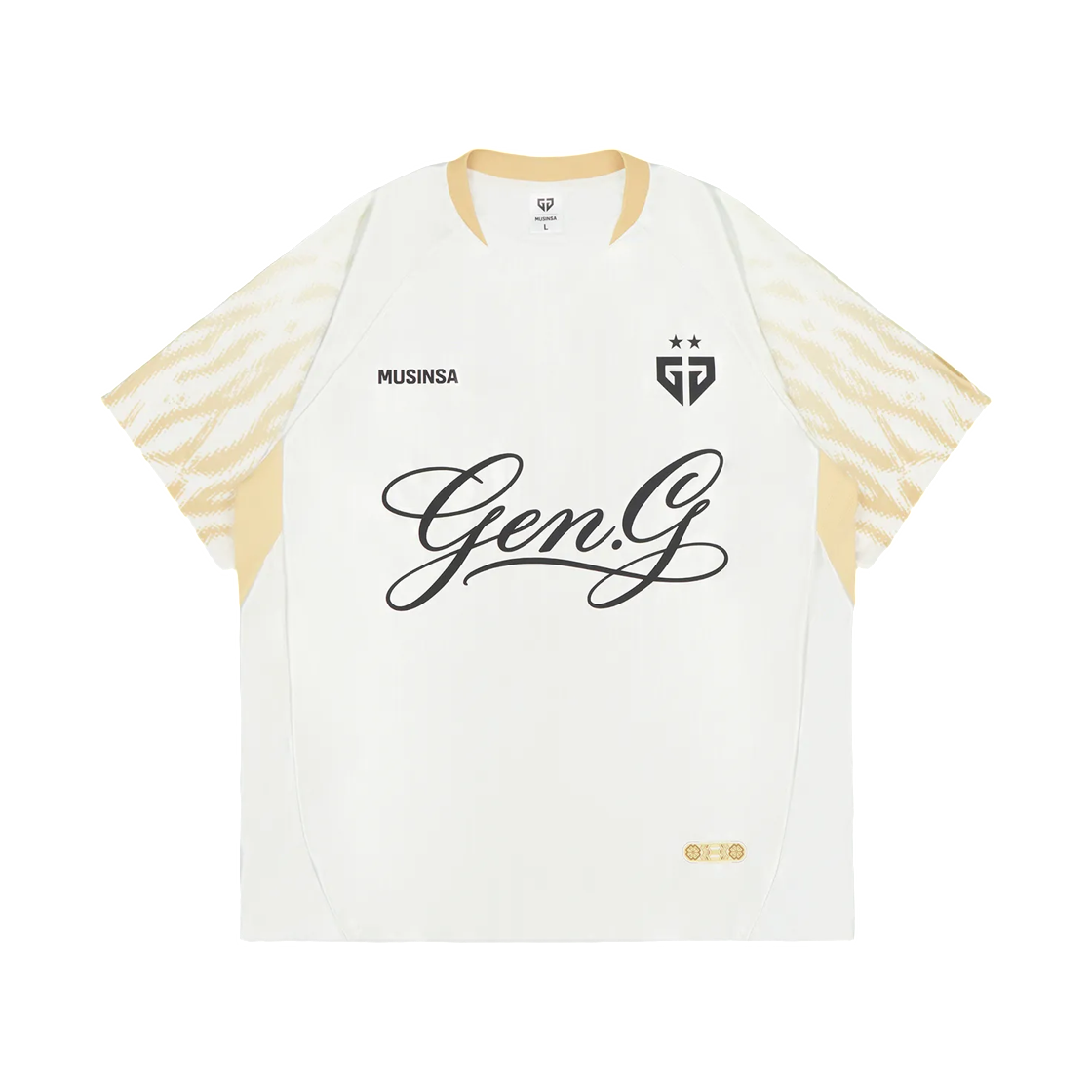젠지 2026 월즈 오피셜 플레이어 저지 아이보리 (논 마킹 버전)(Gen.G 2026 Worlds Official Player Jersey Ivory (Non Marking Ver.))