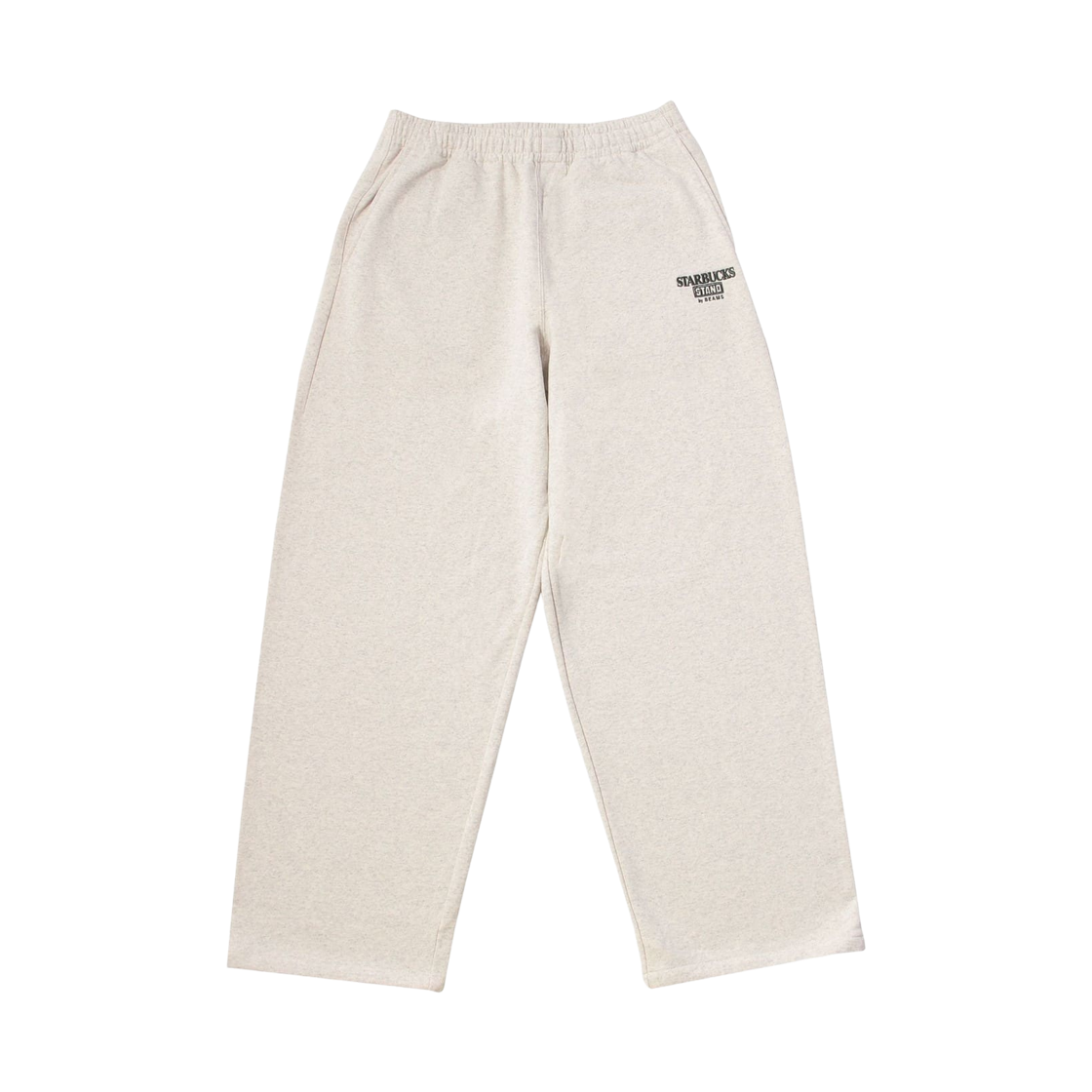 11-24-3977-458 Starbucks x Beams Logo Sweatpants Oatmeal