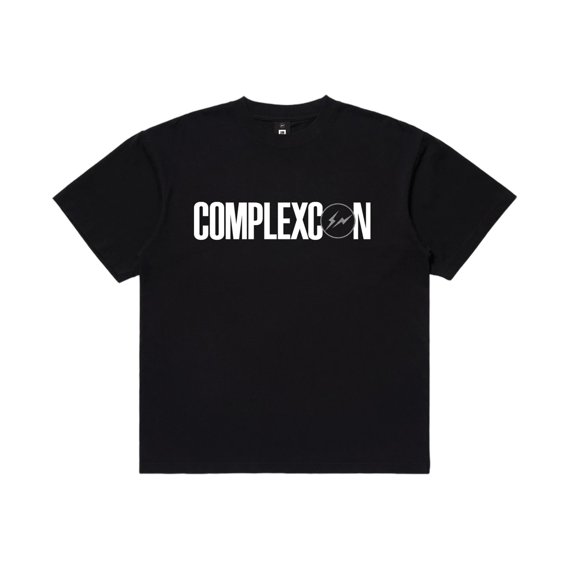 프라그먼트 x 컴플렉스 컴플렉스콘 로고 티셔츠 블랙(Fragment x Complex Complexcon Logo T-Shirt Black) - 1