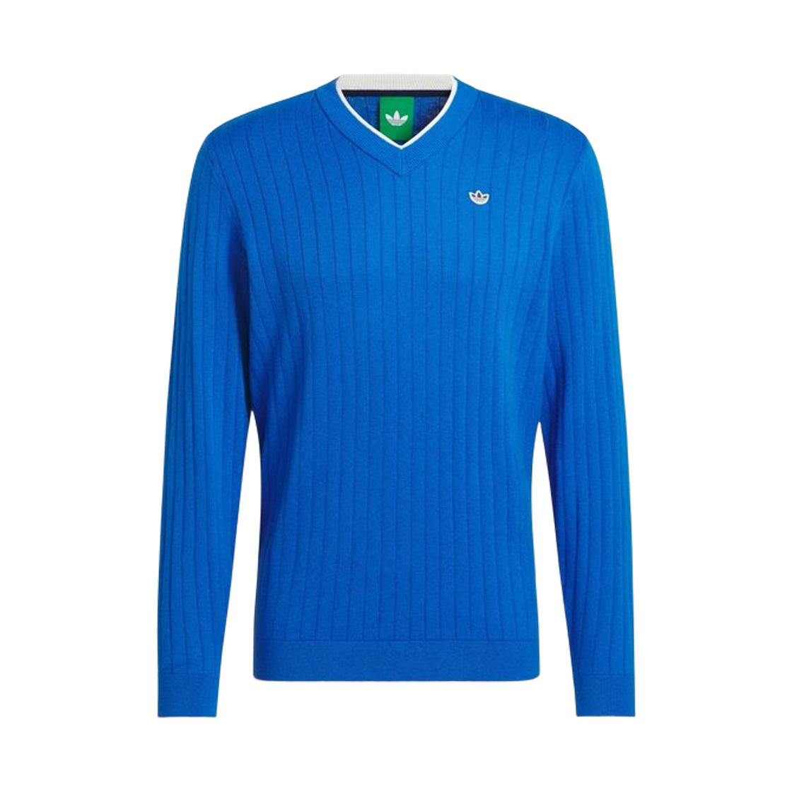 JW3943 (W) Adidas Originals Cashmere Knit Sweater Blue Bird - KR Sizing