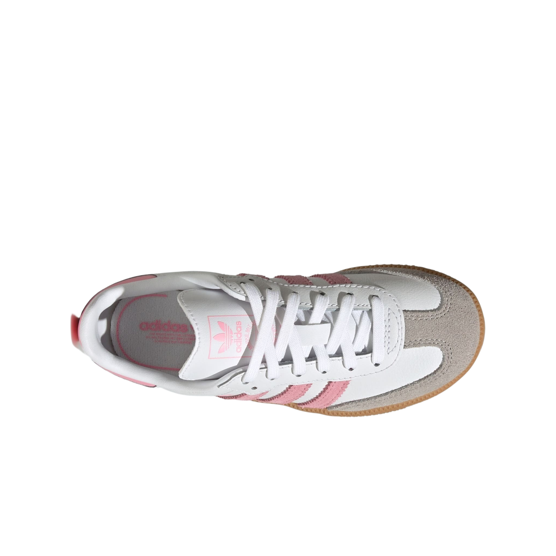 (C) 아디다스 오리지널스 삼바 OG 클라우드 화이트 라이트 핑크((C) Adidas Originals Samba OG Cloud White Light Pink) - 2