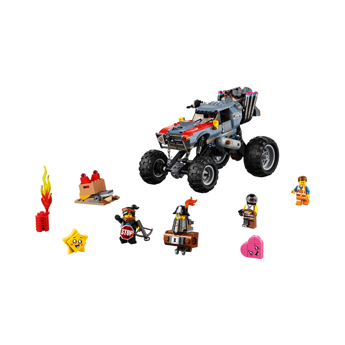70829 Lego The Lego Movie 2 Emmet and Lucy's Escape Buggy!