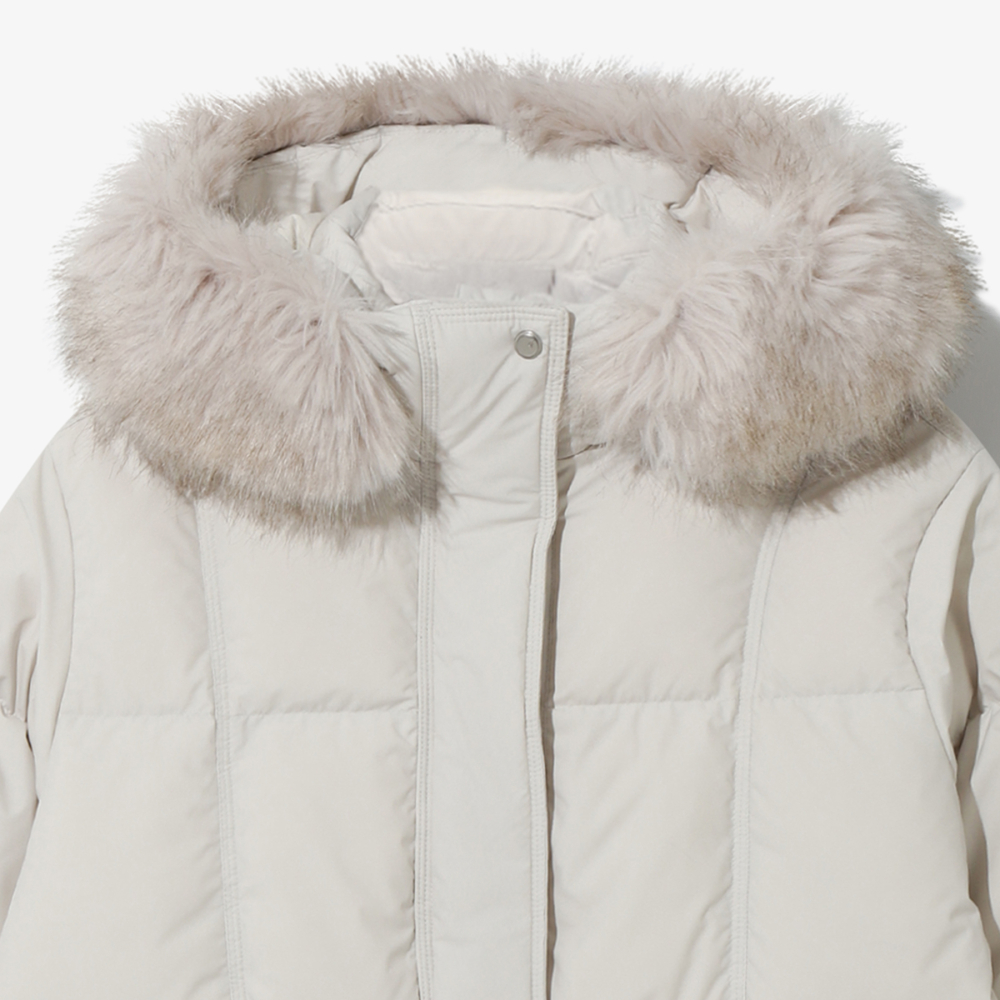 [5% 적립] 휠라 여성 프리미엄 롱다운 샌드화이트([5% 적립] FILA Women Premium Long Down Sand White) - 5