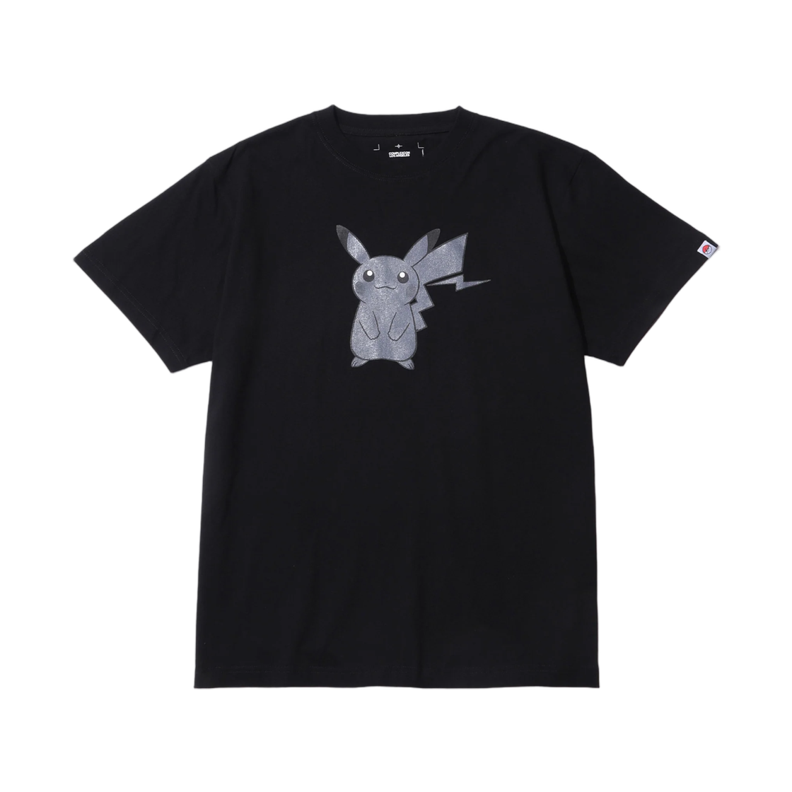 프라그먼트 x 컴플렉스 x 포켓몬 피카츄 티셔츠 블랙(Fragment x Complex x Pokemon Pikachu T-Shirt Black) - 1