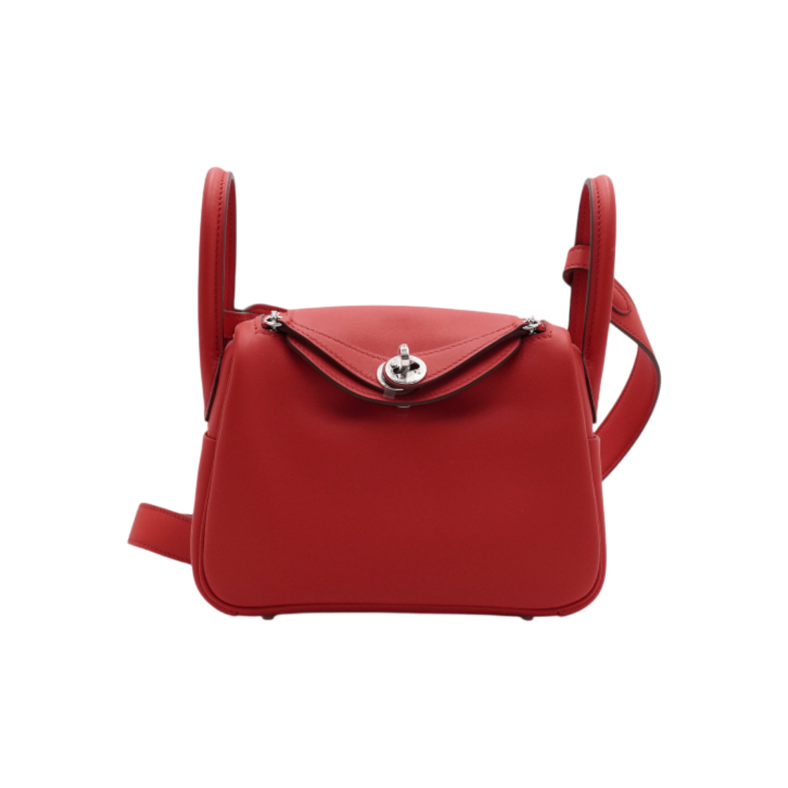 IT4TBFGTEM7W Hermes Lindy Rouge de Coeur Mini Shoulder Bag
