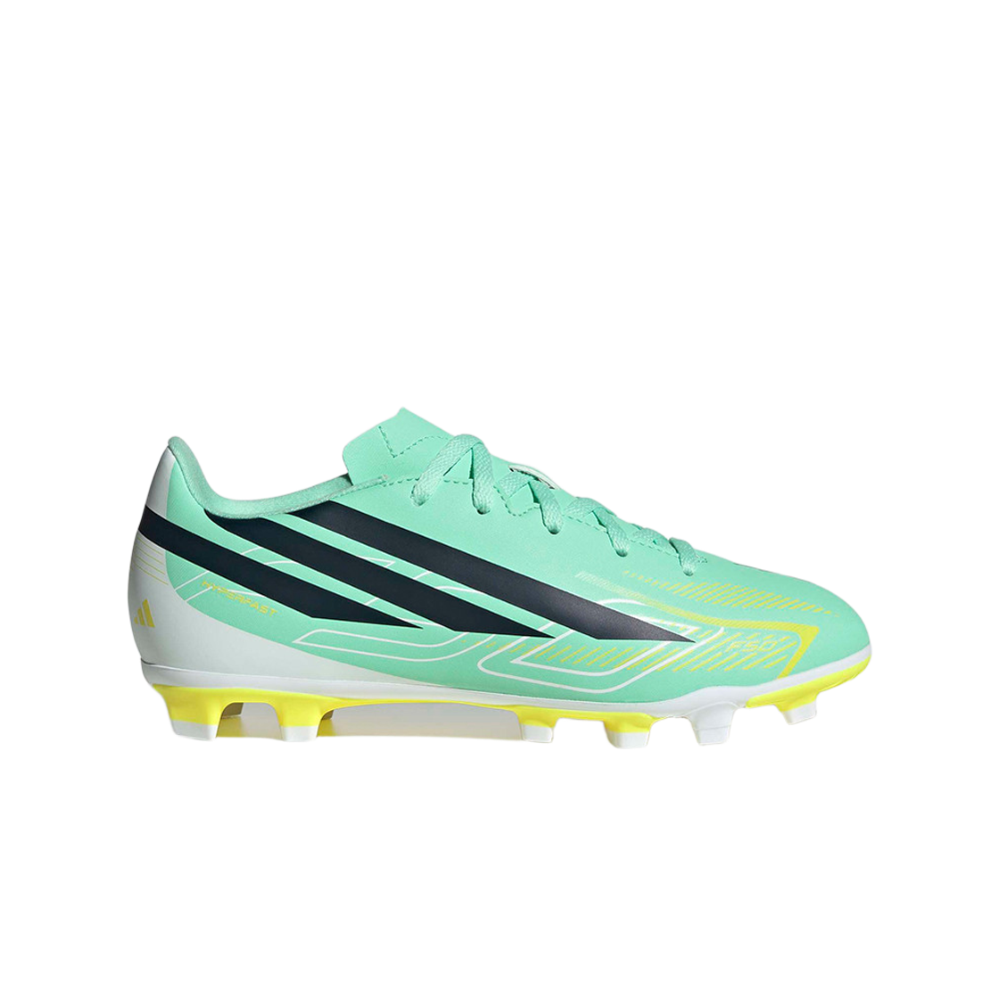 KK1305 (J) Adidas F50 Hyperfast Club FG/MG Pulse Mint Night Navy