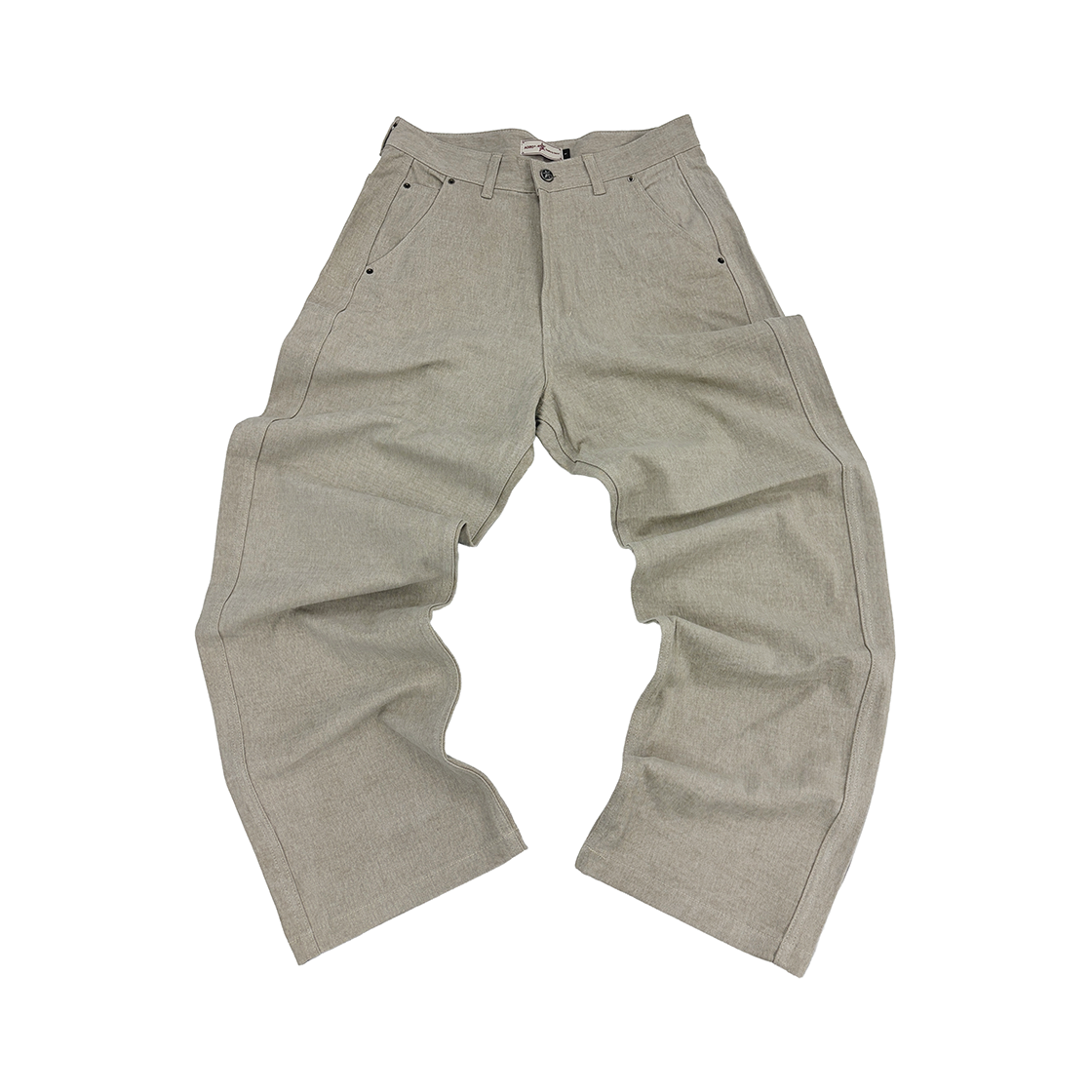 아오이로 베이스 워크 팬츠 - 로우 베이지(Aoiro Base Work Pants - Raw Beige) - 2