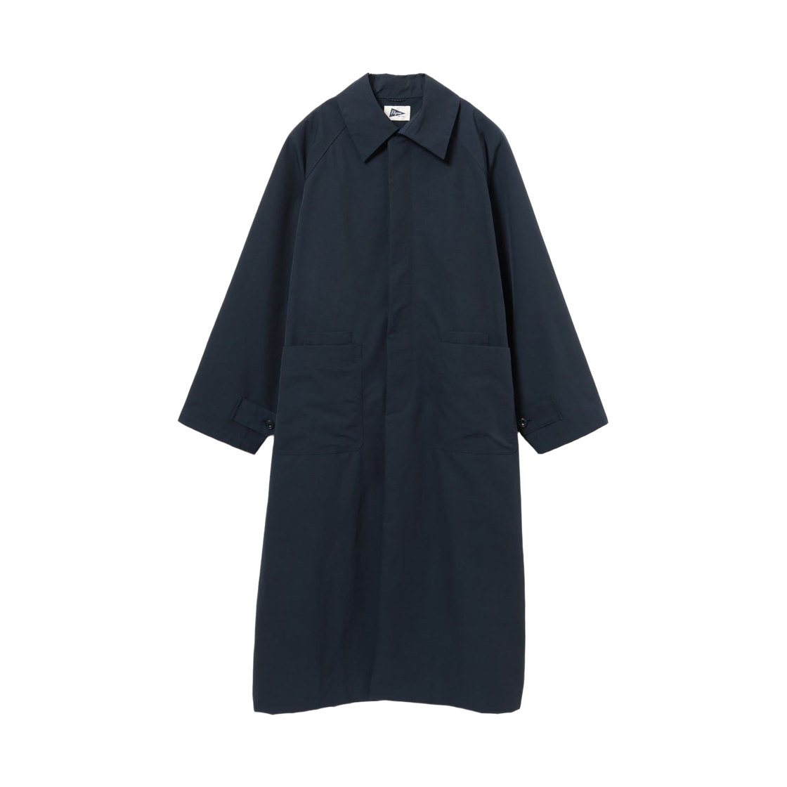 - (W) Pilgrim Surf+Supply Roni Trench Coat Dark Navy