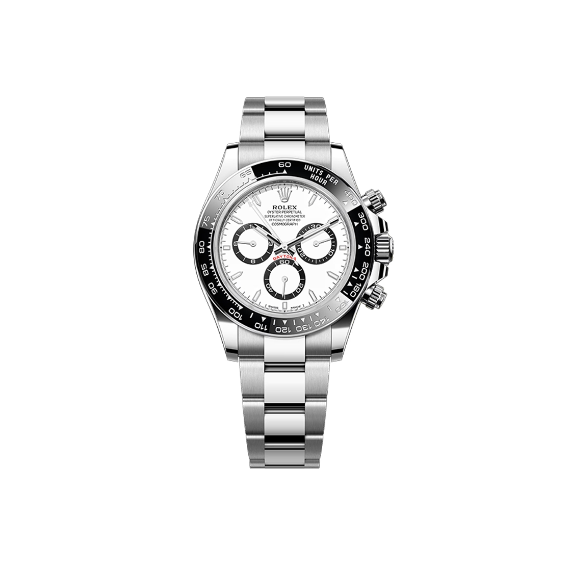 ITK7EO6POVRJ Rolex Daytona White Bar Oyster