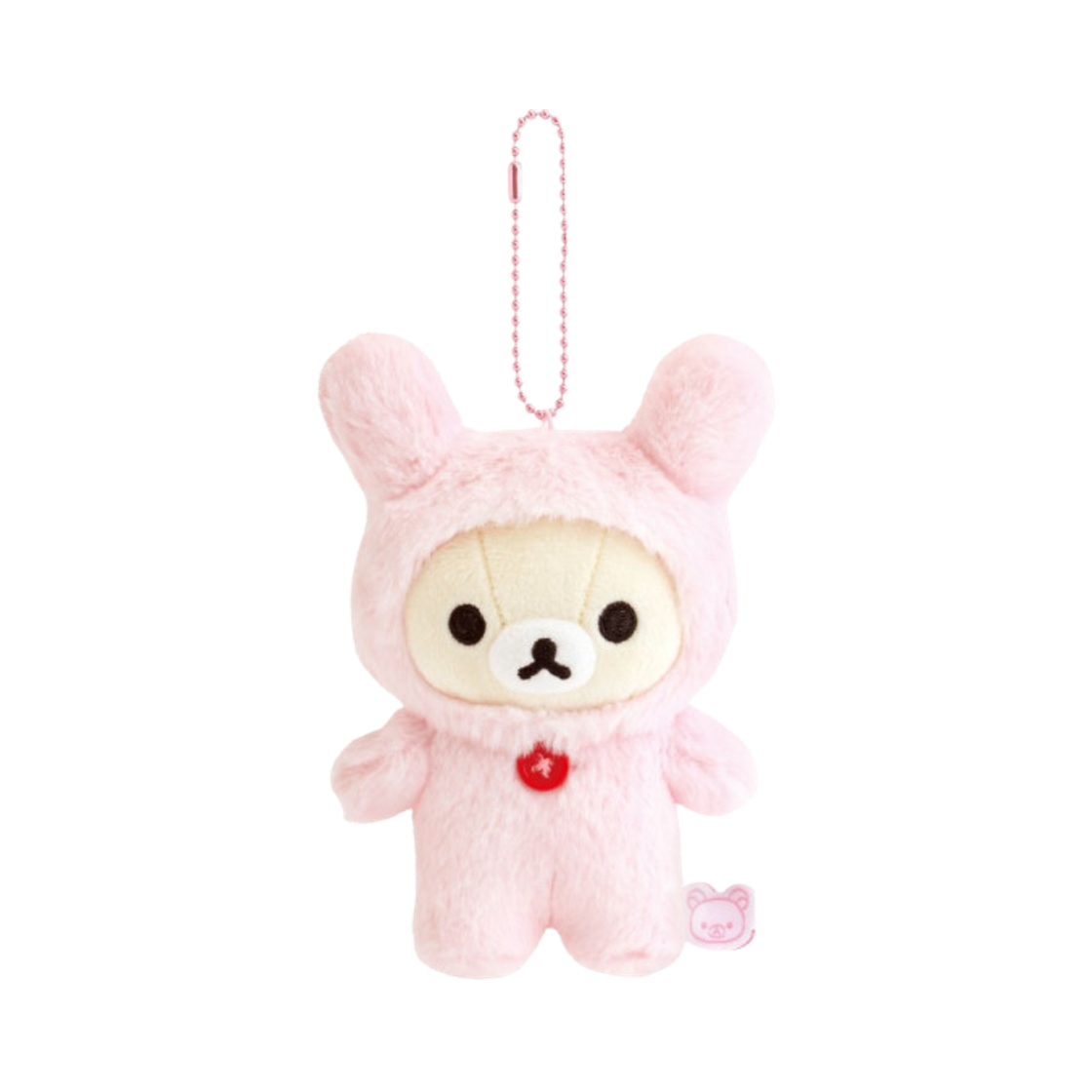 산엑스 리락쿠마 행잉 플러시 키링 코리락쿠마(San-X Rilakkuma Hanging Plush Keyring Korilakkuma) - 1