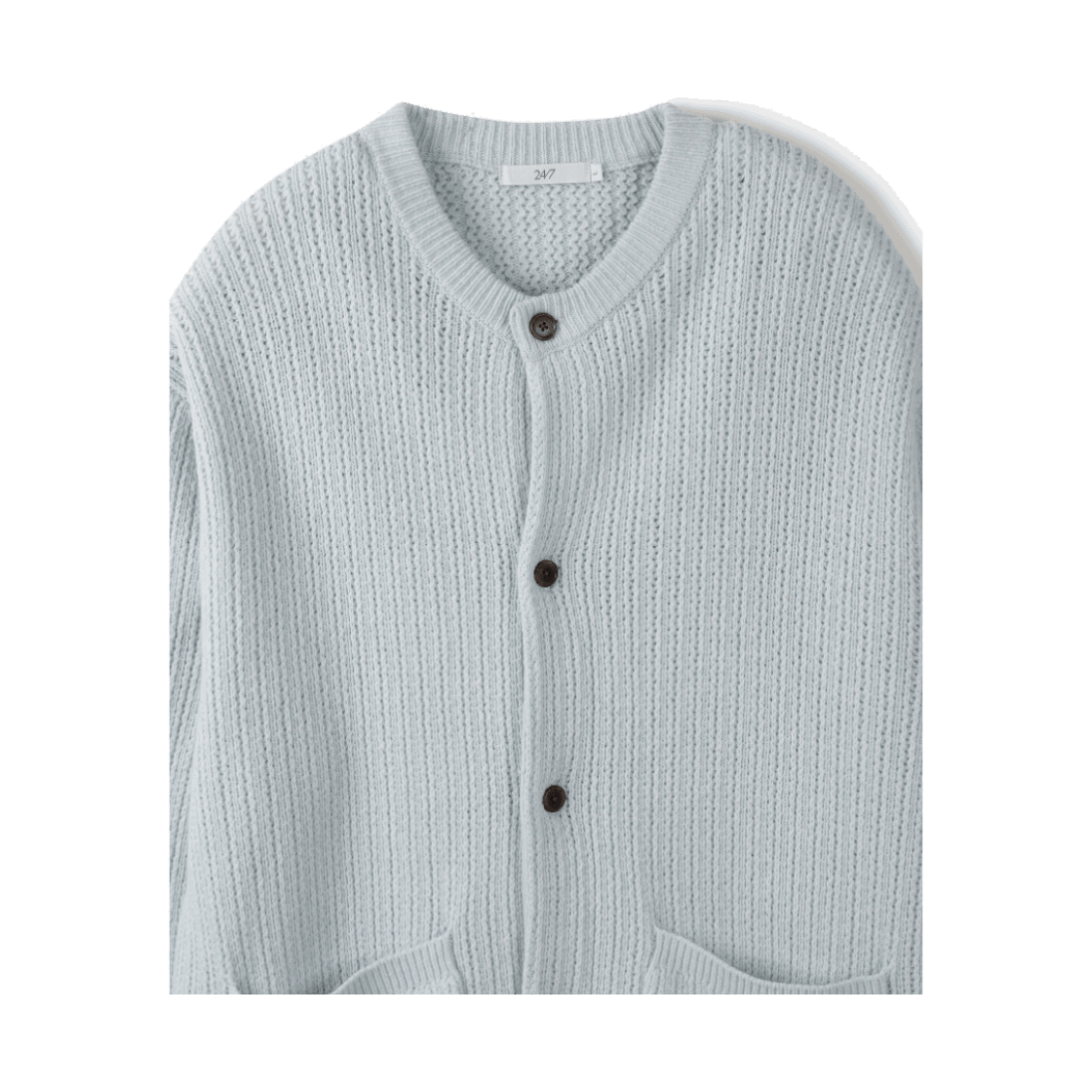 24/7시리즈 울 점퍼 가디건 블루(24/7series Wool Jumper Cardigan Blue) - 4