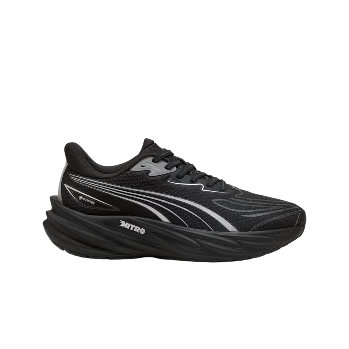 313303-01 (W) Puma Velocity Nitro 5 GTX Black Silver