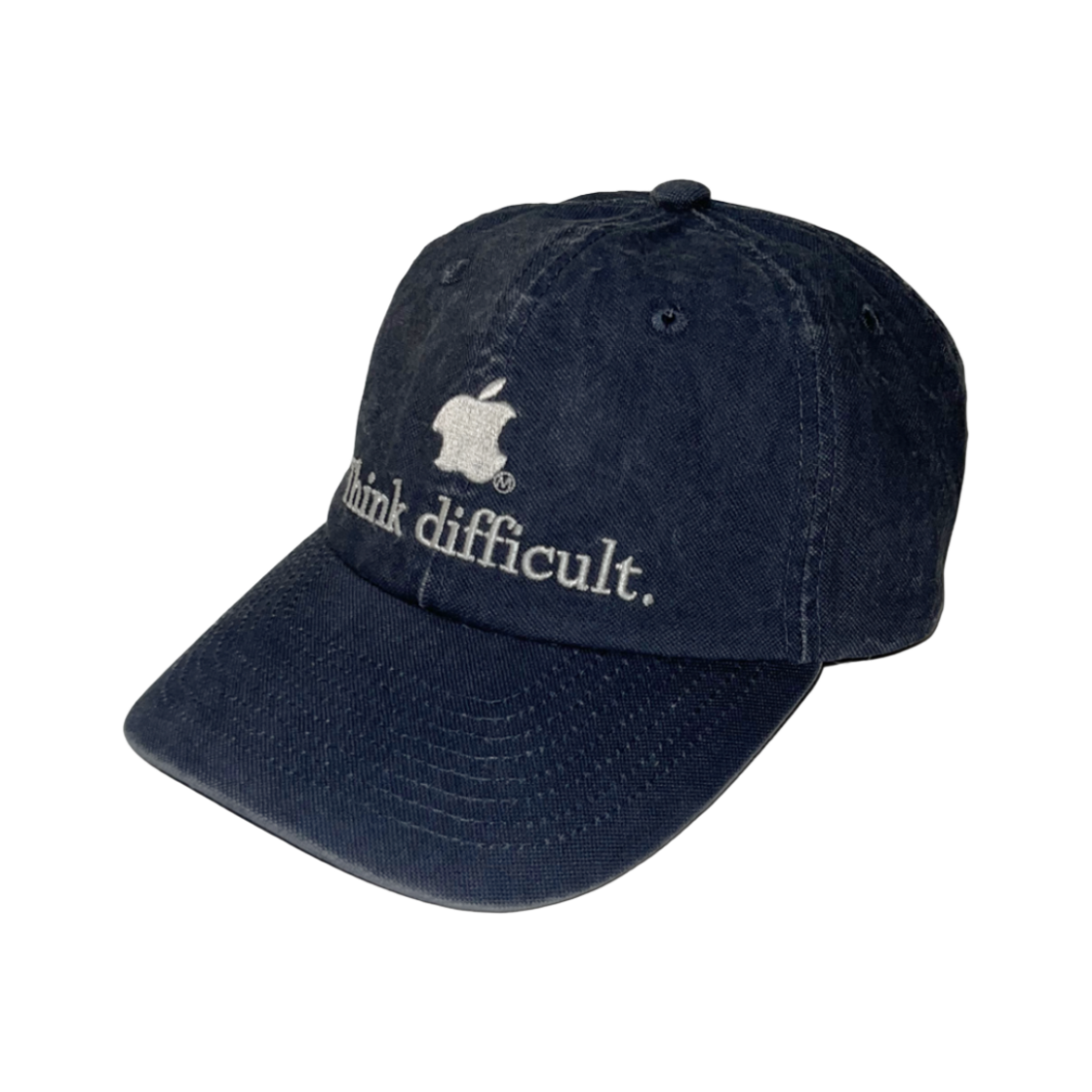 마스컴퍼니 띵크 디피컬트 캡 네이비(MASCOMPANY Think Difficult Cap Navy) - 2