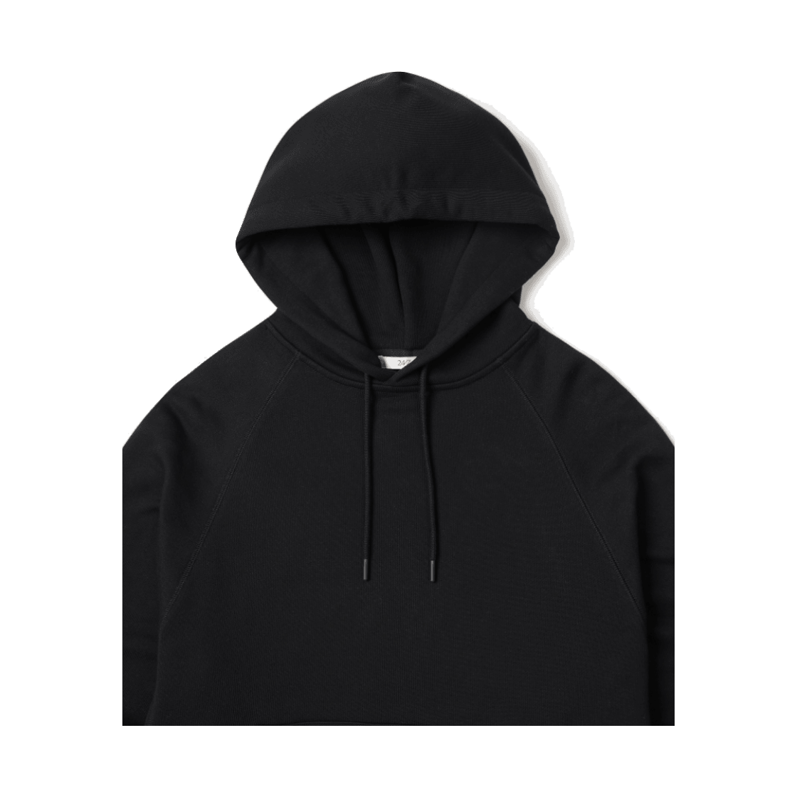 24/7시리즈 SUPIMA 후디 스웨트셔츠 블랙(24/7series Supima Hoodie Sweatshirts Charcoal Black) - 4