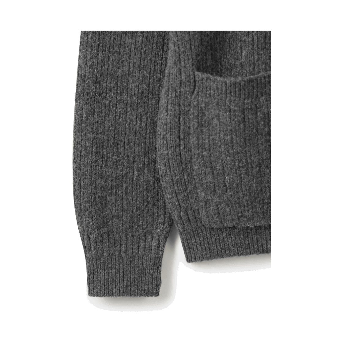24/7시리즈 울 점퍼 가디건 차콜(24/7series Wool Jumper Cardigan Charcoal) - 5