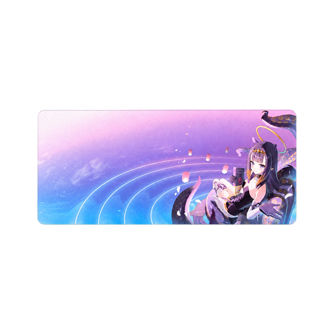 [12월 순차출고]HYTE 니노마에 이나니스 에디션 키캡·데스크패드 세트(HYTE Ninomae Ina'nis Edition Keycap Desk Pad Set) - 4