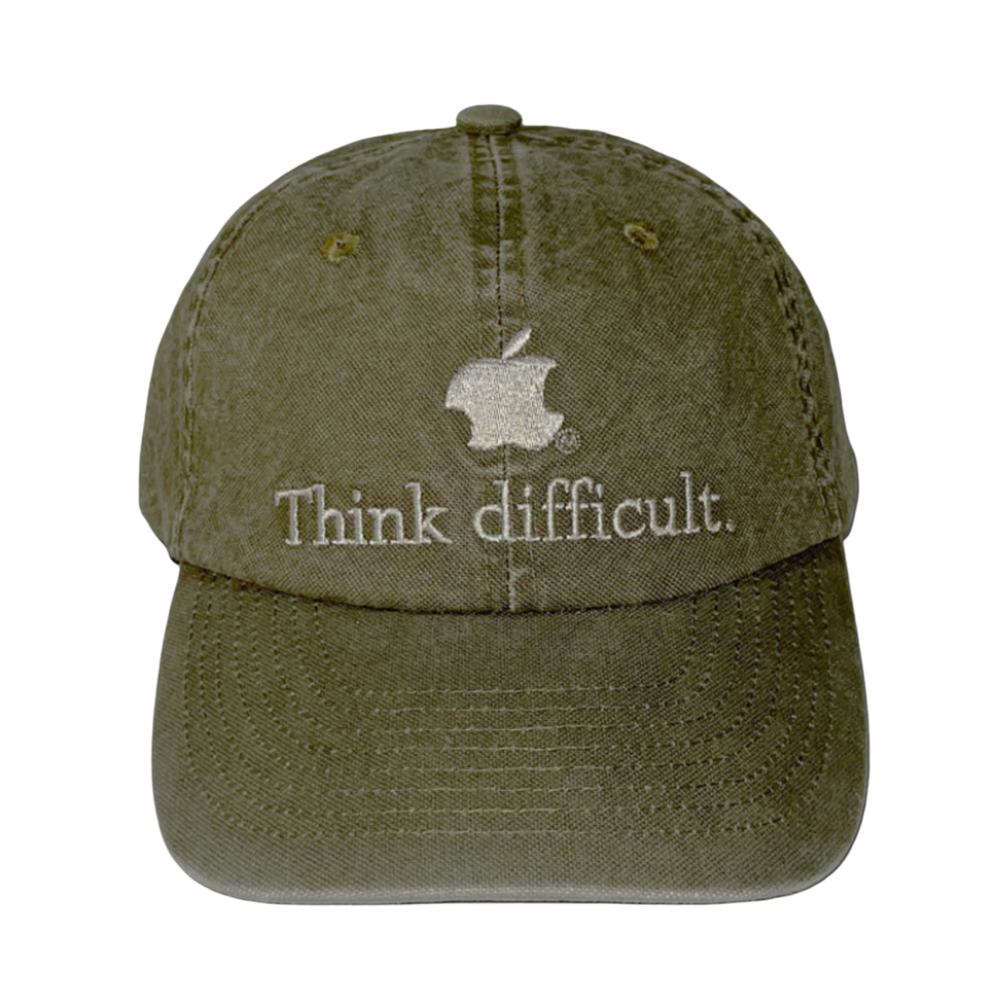 MSCPNC11KH MASCOMPANY Think Difficult Cap Khaki