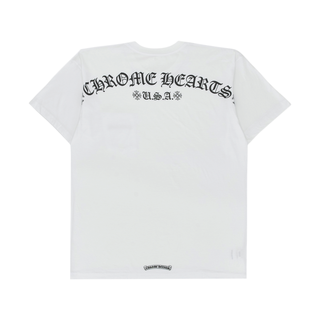 - Chrome Hearts USA Script  T-Shirt White