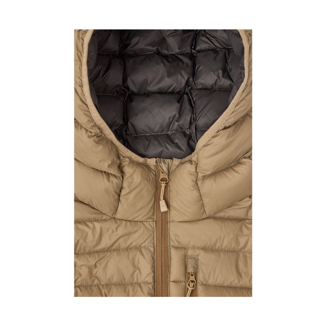 퀵실버 키네틱 덕다운 경량 다운 패딩 브라운(QUIKSILVER Kinetic Light Weight Duck Down Puffer Jacket Brown) - 3