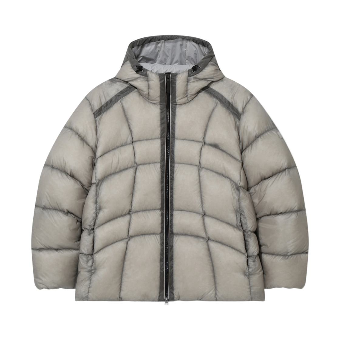[5% 적립] 휠라 에어플로우 후드 헤비 다운 실버([5% 적립] FILA Airflow Hood Heavy Down Silver)