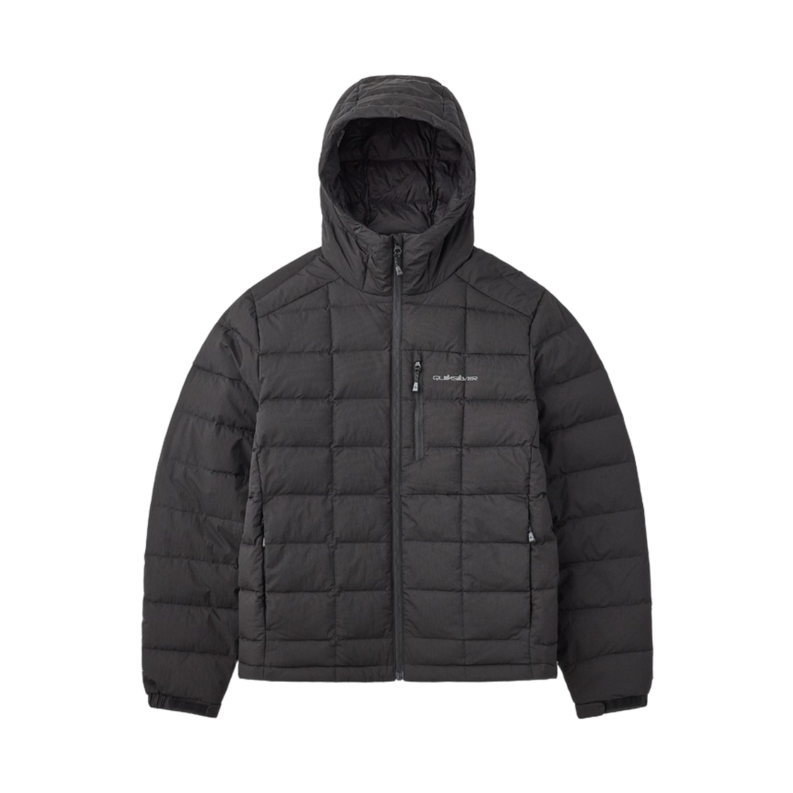 QG31JK714BLK QUIKSILVER X-VEL Light Weight Duck Down Puffer Jacket Black