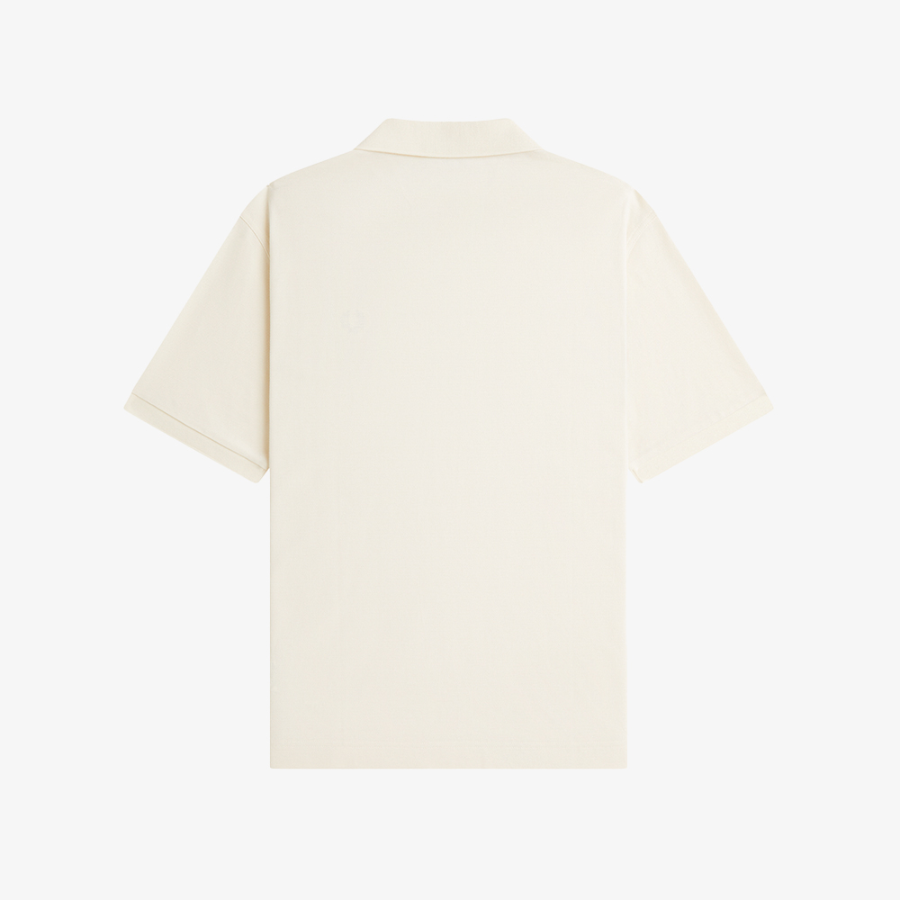 프레드페리 릴렉스드 풀오버 폴로 셔츠 에크루(Fred Perry Relaxed Pullover Polo Shirt Ecru) - 2