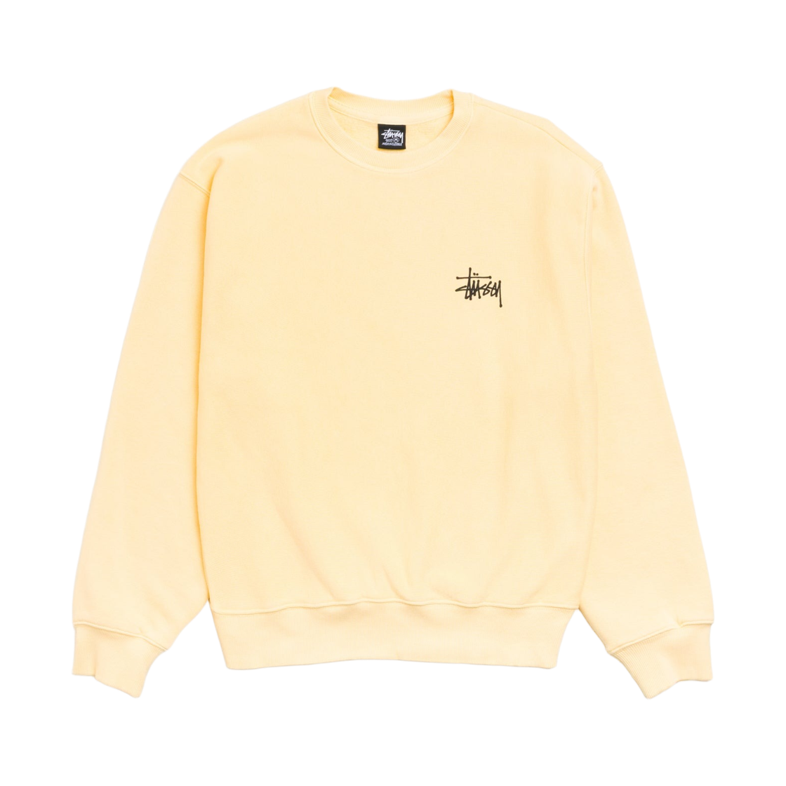 스투시 베이직 스투시 크루 가먼트 다이드 골드(Stussy Basic Stussy Crew Garment Dyed Gold) - 2