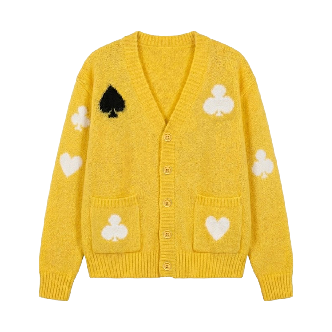스팁 트럼프 가디건_옐로우(STEEPC Trump Cardigan_Yellow)