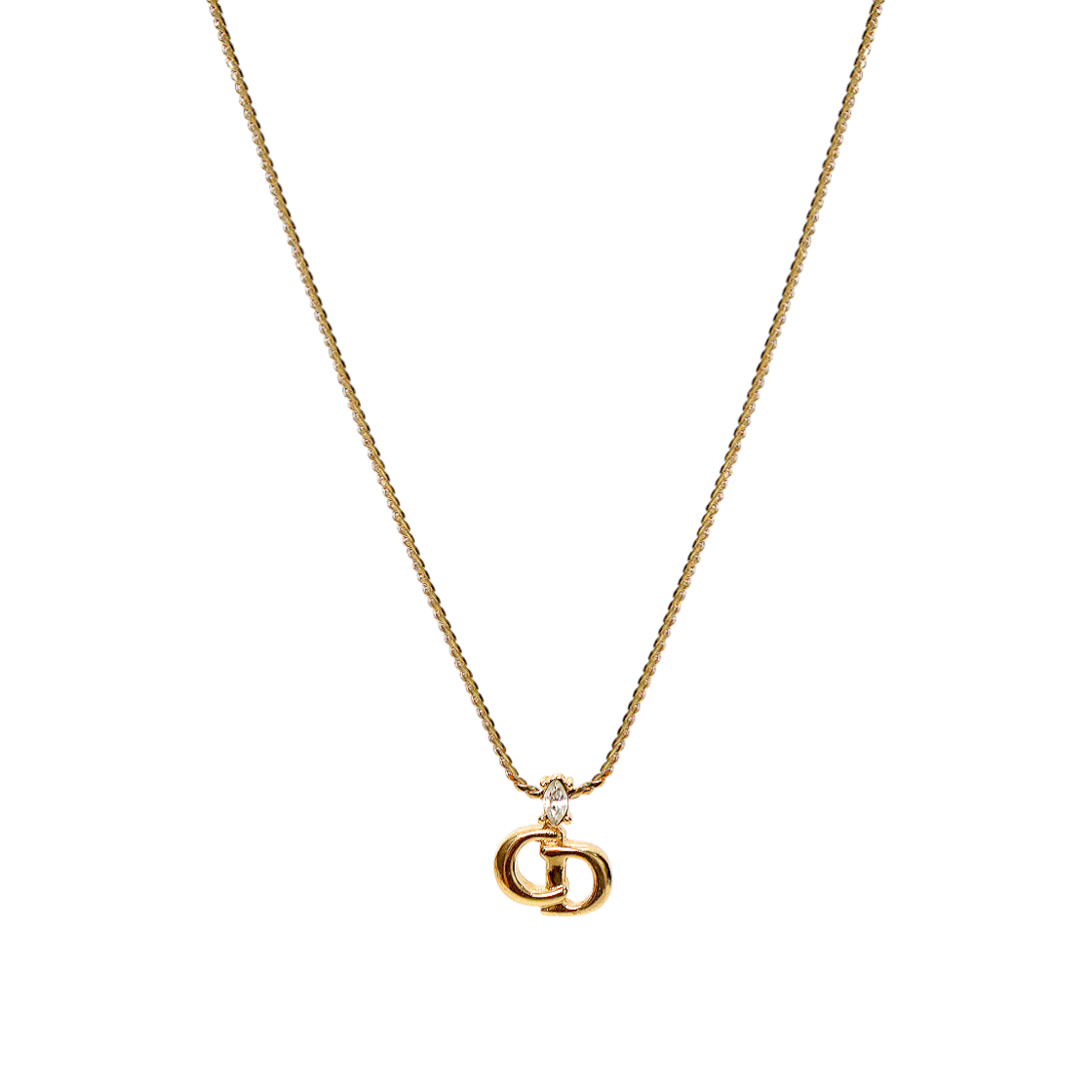 ITEFLFG3PQIT Dior CD Cubic Necklace