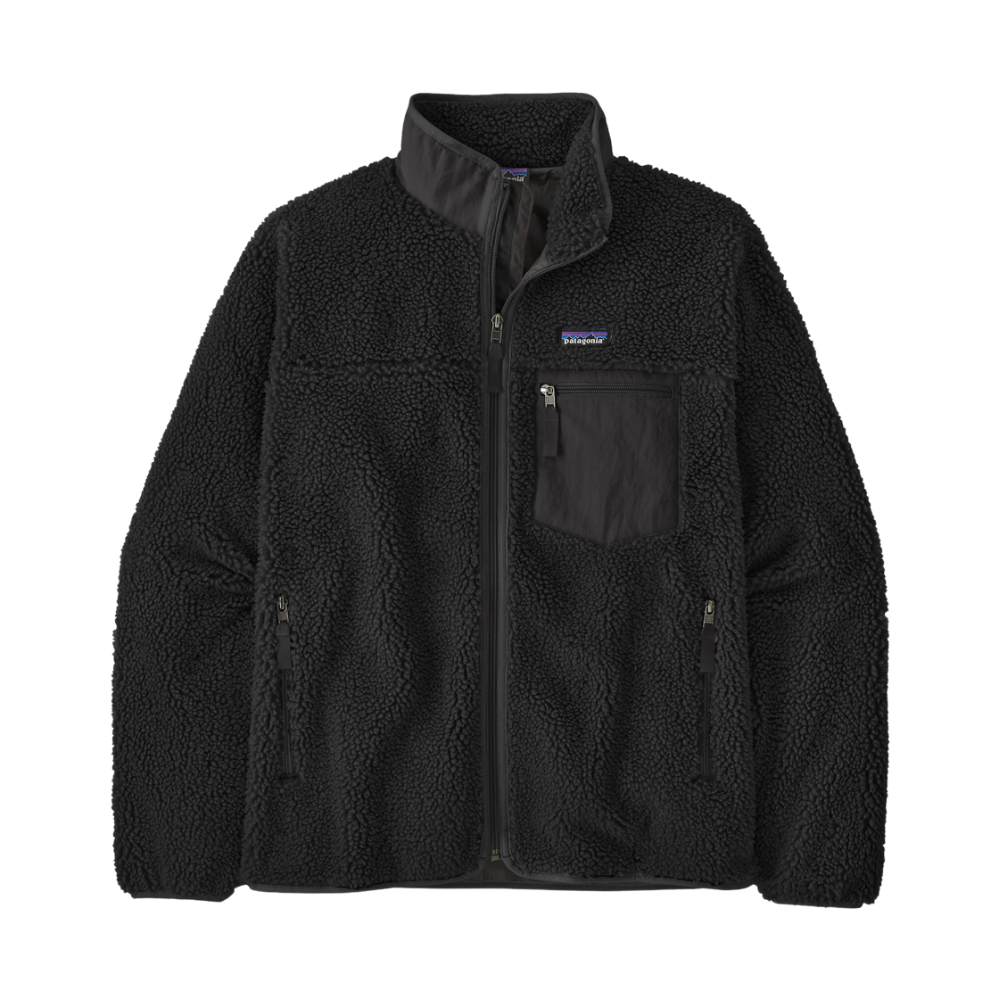 파타고니아 클래식 레트로X 플리스 자켓 블랙(Patagonia Classic Retro-X Fleece Jacket Black) - 1