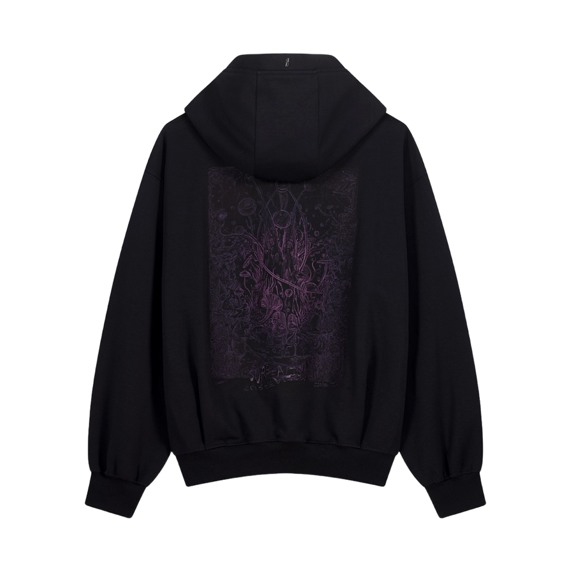 BI5TS534BK ZIOSONGZIO COLLECTION Bosch Artwork Hoodie Black