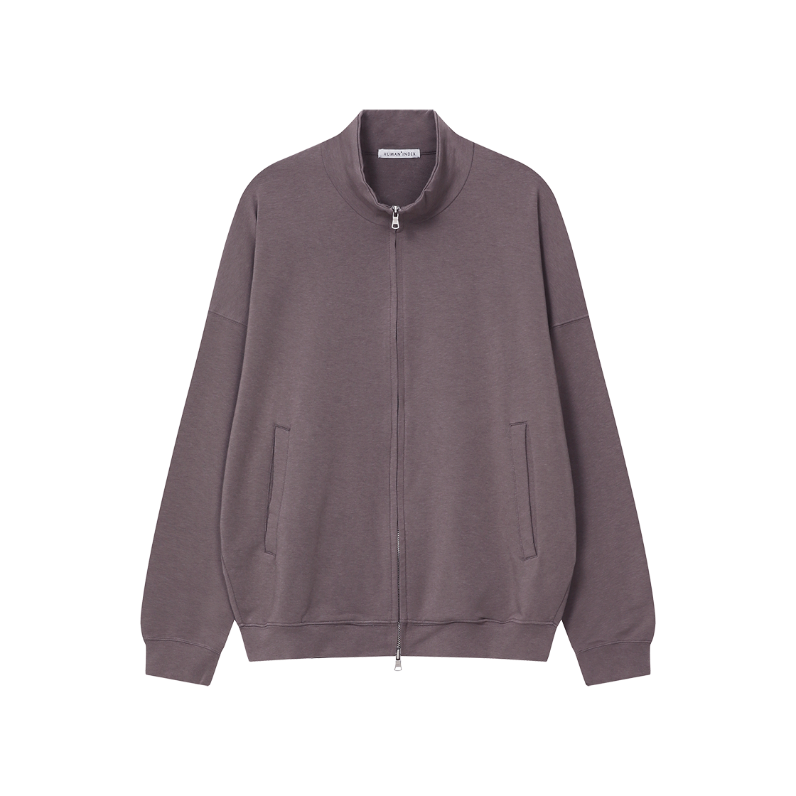 HM6LJU0071KA Polyteru Human Index Everyday Zip Jersey Rust