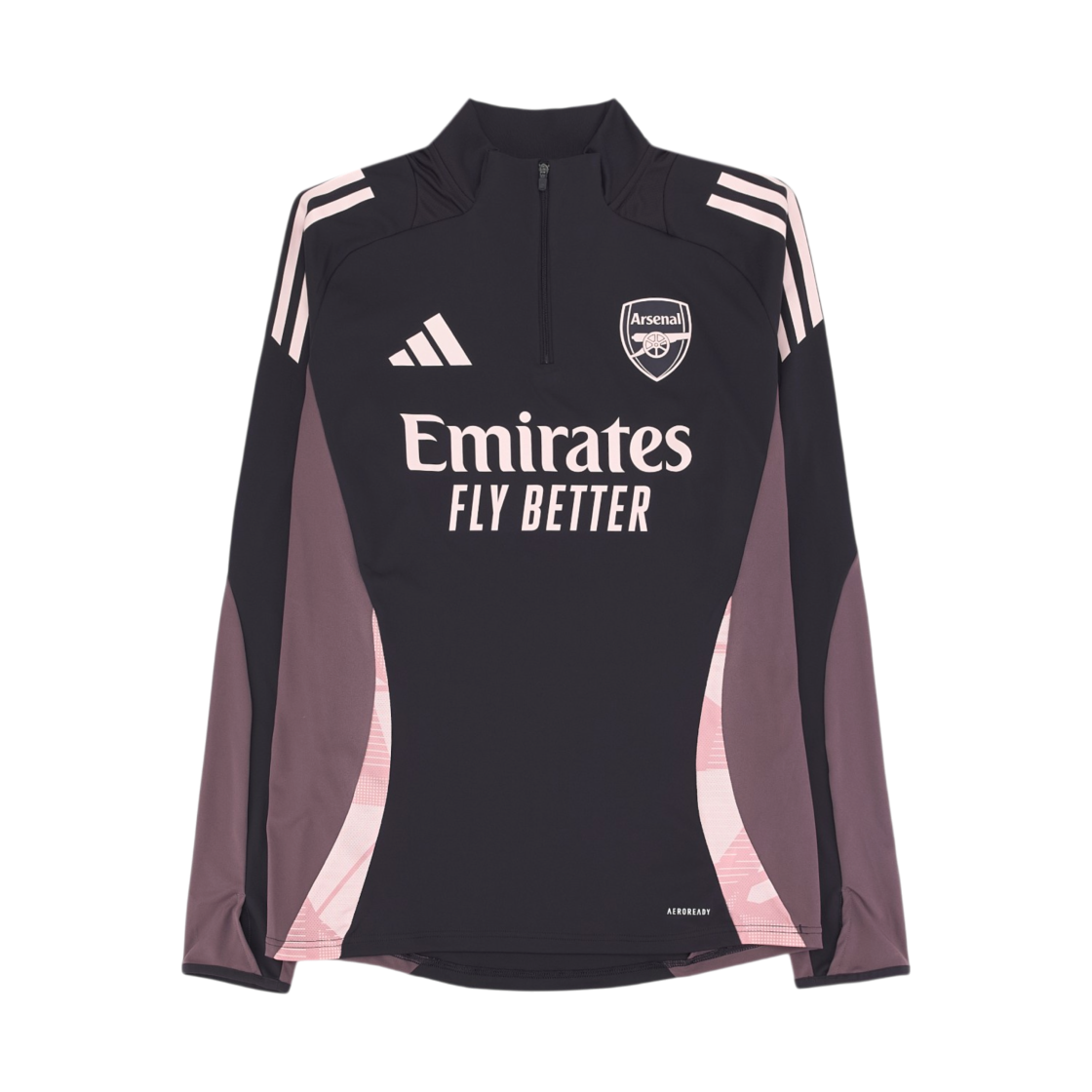JF2924 Adidas Arsenal Tiro 24 Training Top Aurora Black - KR Sizing