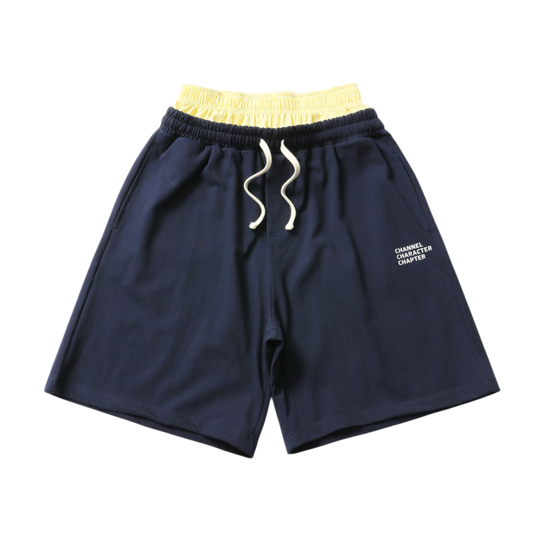 CH26SS32 CH. 404 Boxer Layered Bermuda Pants Navy