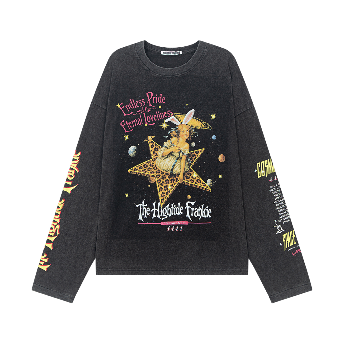 HF26CLT022BK Hightide Frankie Cosmic Girl Long Sleeve Black