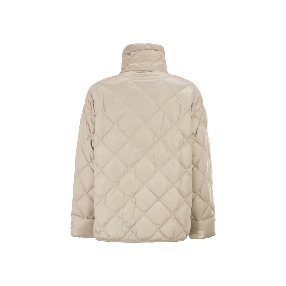 [15% 쿠폰] 막스마라 피소프트 드로스트링 퀄팅 패딩자켓 샌드([15% 쿠폰] Max Mara Pisoft Drawstring Quilted Padded Jacket Sand) - 4