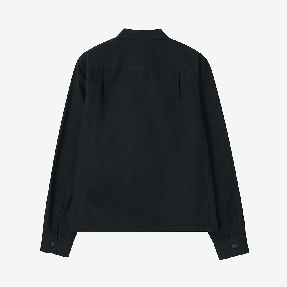프레드페리 포플린 오버셔츠 나이트그린(Fred Perry Poplin Overshirt Night Green) - 2