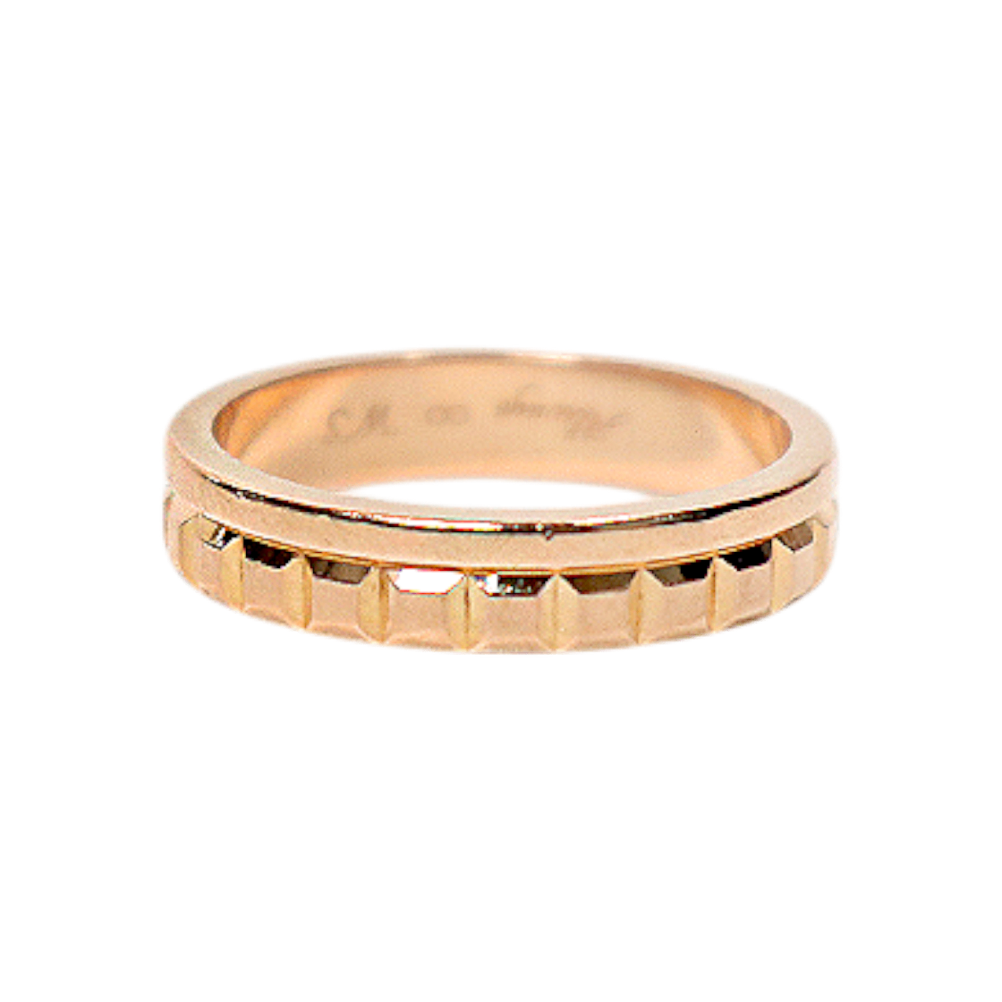 ITWHVQTVCOKI Boucheron 18K Rose Gold Quatre Radiant Ring