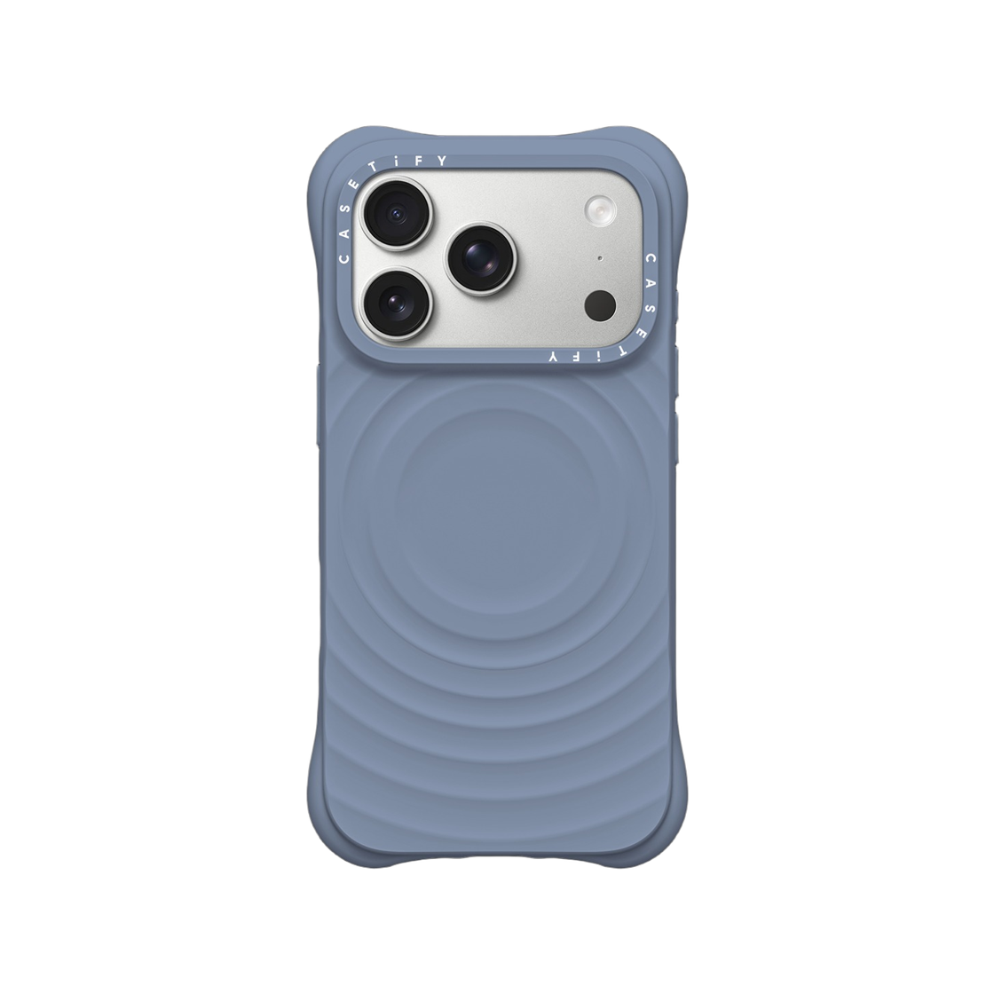 케이스티파이 에센셜 아이폰 맥세이프 리플 케이스 더스티 블루(Casetify Essentials iPhone Magsafe Ripple Case Dusty Blue) - 4