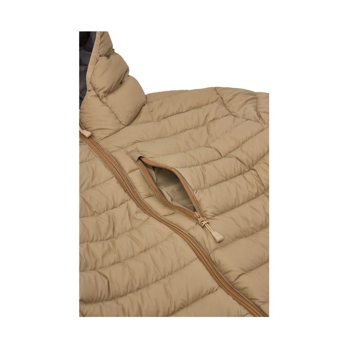 퀵실버 키네틱 덕다운 경량 다운 패딩 브라운(QUIKSILVER Kinetic Light Weight Duck Down Puffer Jacket Brown) - 4