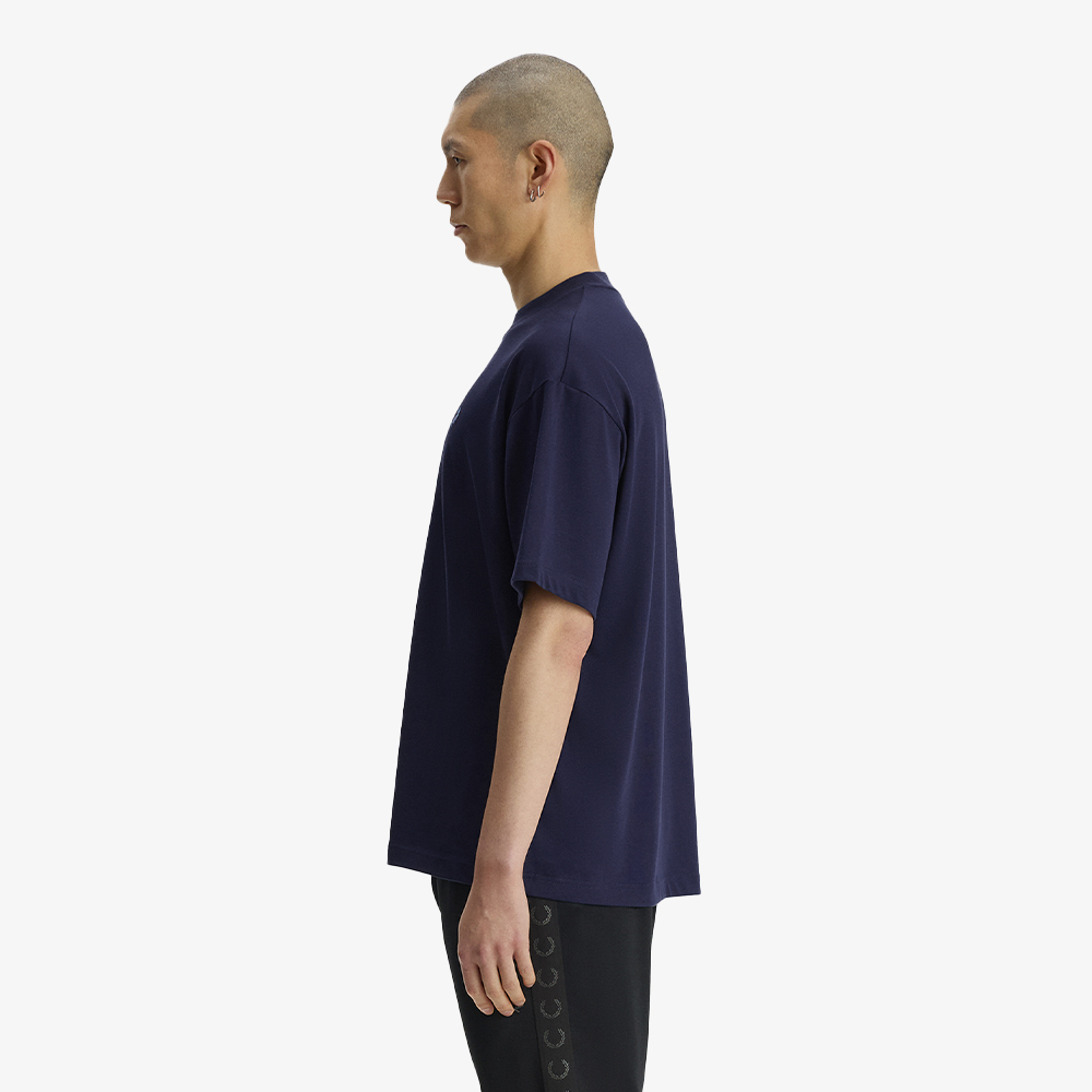 프레드페리 오버사이즈드 티셔츠 트와일라잇네이비(Fred Perry Oversized T-Shirt Twilight Navy) - 4
