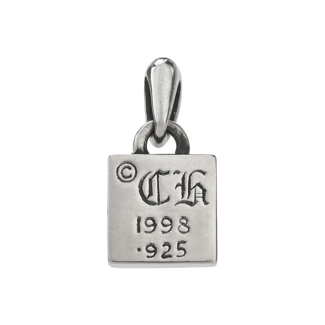 크롬하츠 프레임 CH 플러스 펜던트 실버(Chrome Hearts Framed CH Plus Pendant Silver) - 3