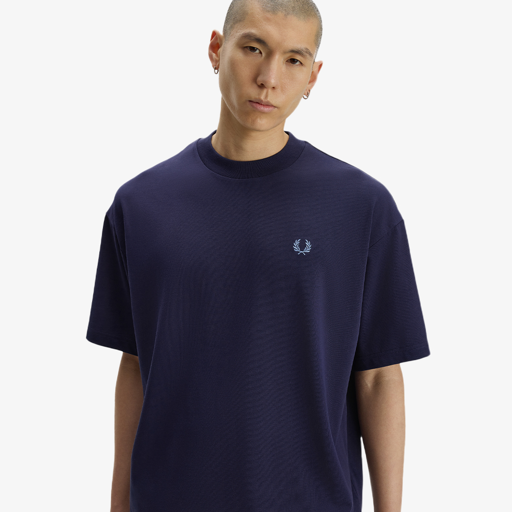 프레드페리 오버사이즈드 티셔츠 트와일라잇네이비(Fred Perry Oversized T-Shirt Twilight Navy) - 5