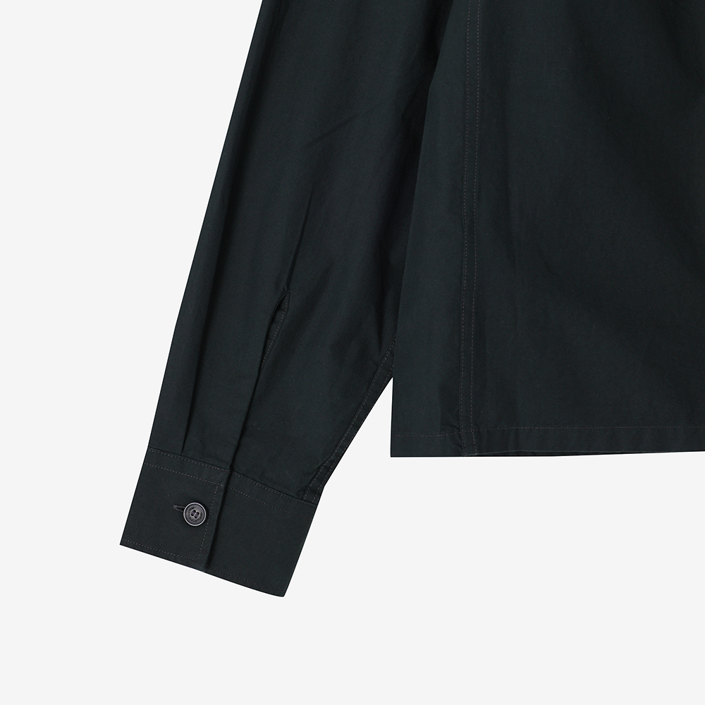 프레드페리 포플린 오버셔츠 나이트그린(Fred Perry Poplin Overshirt Night Green) - 5